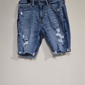 Hollister Distressed Denim Shorts Mens 31W